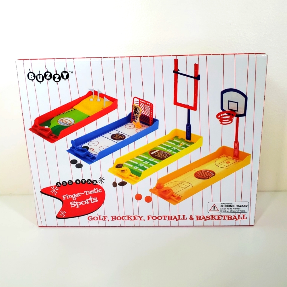 SMALL 4 FINGER SPORTS GAMES IN 1 BOX